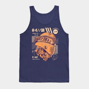 Robo-head Tank Top